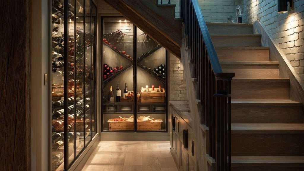 Cave à vin sous escalier : réussir votre aménagement