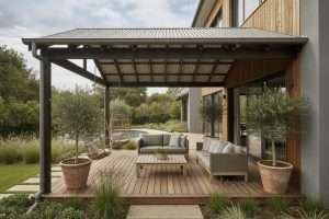 Faire une avancée de toit pour terrasse : prolonger sa toiture