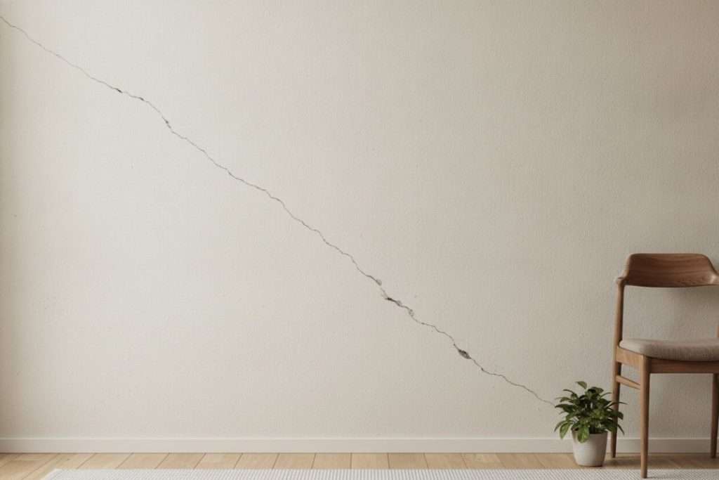 Fissure en escalier non structurelle : est-elle sans danger ?
