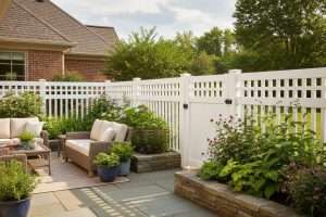 Comment utiliser des barrières de jardin en PVC sans cloisonner l’espace ?
