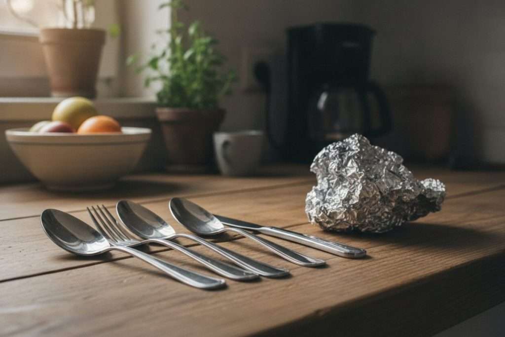 Nettoyer l’argenterie avec du papier aluminium : le guide