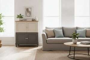 Relooking meuble : osez la peinture en 2 couleurs